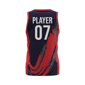 Custom Basketball Jerseys Front <b>Logo</b> Custom Team Name Breathable Sublimation Printed Unisex Basketball Training Uniform - Product Image 6