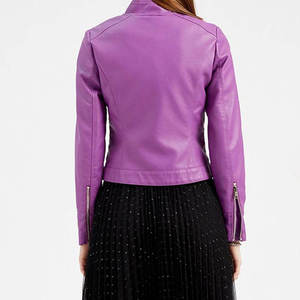 Chaquetas de Motociclista Acolchadas para Mujer con Logotipo Personalizado - Cuero de Piel de Oveja Auténtica, Transpirable, Resistente al Viento e Impermeable, Venta al Por Mayor para Invierno - Product Image 4