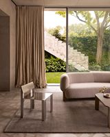 Tapis en laine de Nouvelle-Zélande tissé à la main de haute qualité, tapis minimaliste brun – Tapis en laine épaisse et moelleuse
