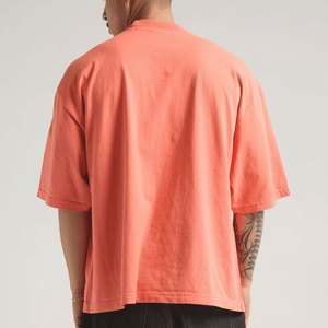 Camiseta Extra Grande de Algodón Peinado Premium de 300 g/m², Venta al por Mayor, Camiseta con Impresión Personalizada - Product Image 1