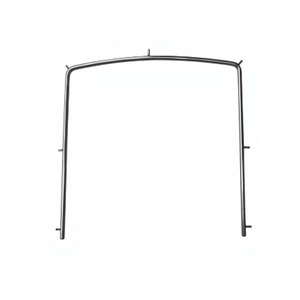Marco para Dique de Goma Pequeño 4x4 Pulgadas, Soporte para Láminas, Instrumento Dental de Ortodoncia, Acero Inoxidable Alemán, Reutilizable, Autoclavable - Product Image 1