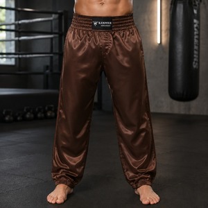 Kick Boxing Trouser Premium Quick Dry Sportswear Featuring Breathable Fabric And Comfortable Fit For Professional <b>Athletes</b> - Product Image 1