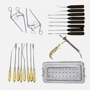 Juego Completo de Instrumentos para Cirugía Facial con Tijeras, Pinzas, Portaagujas y Retractores para Uso Profesional - Product Image 1
