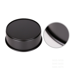 Molde para Hornear de Aleación de Aluminio para Uso Doméstico, Negro, 8 Pulgadas de Profundidad, Revestimiento Anodizado Duro, Fondo Extraíble, Apto para Horno, para Repostería en Casa - Product Image 6