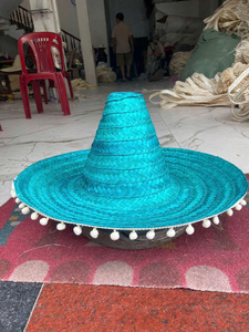 Chapeau mexicain en paille naturelle décoratif, qualité professionnelle pour l'exportation, pour les acheteurs en gros mondiaux - Vente en gros - Product Image 4
