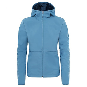Chaqueta Softshell Azul con Capucha para Hombre, con Cierre de Cremallera, Resistente al Viento, Informal, para Otoño, Corte Estándar, Largo Regular - Product Image 2