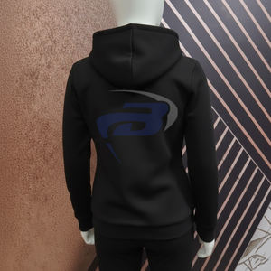 Chaqueta cruzada Delta Sigma Theta DST Sorority con letras griegas, ropa exterior para mujer, bordado en negro y azul real, logotipo personalizado de algodón - Product Image 2