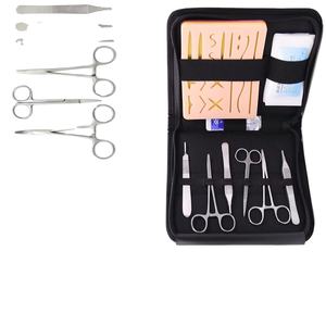 Kit d'instruments chirurgicaux de base de haute qualité pour la formation des étudiants, logo personnalisé, manuel, certifié CE ISO, garantie 1 an par Dentavex - Product Image 1