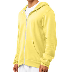 Sweat-shirt à capuche Bella + Canvas 3739 en molleton éponge entièrement zippé, qualité supérieure, unisexe, pour streetwear - Product Image 6