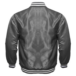 Vestes de baseball universitaires personnalisées Alpha Greek Apparel pour femmes, en satin, style Letterman, avec appliques pour sororités et fraternités - Product Image 3