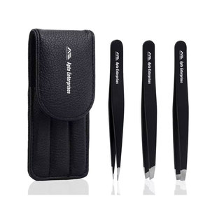 Kit de Pinzas para Cejas de Acero Inoxidable para Uso en Salones de Belleza, para Eliminar Dardos y Pelo Encarnado, Marca Privada, Venta al por Mayor, Reutilizables y Ecológicas - Product Image 1