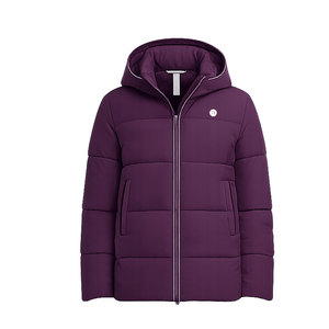 Chaqueta de burbujas premium para mujer, ligera, con capucha, para invierno, uso diario informal, caminar, viajar y clima frío. - Product Image 4