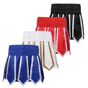 Vente en gros d'été pas cher Sublimation Formation Hommes Polyester Spandex Plain Muay Thai Shorts Boxe Combat Shorts Pour Hommes - Product Image 1