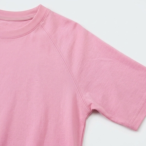 Camisetas de punto de poliéster transpirables, ecológicas, de secado rápido, con cuello redondo, holgadas y de color liso para mujer al por mayor - Ropa deportiva informal - Product Image 4