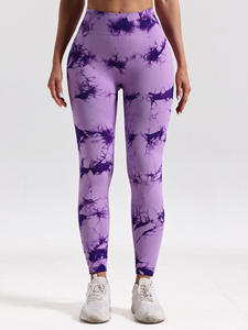 Leggings pour femmes à taille haute, avec élastique au-dessus du pied, sans couture, pour le sport, le yoga, la danse, le ballet et l'entraînement - Product Image 3