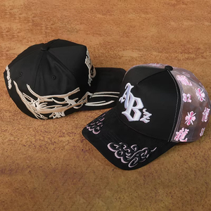Casquettes de baseball de haute qualité avec 31 images, en daim, à visière incurvée, 5 panneaux, 100 % coton, respirantes, imperméables, unisexe, broderie 3D - Product Image 3