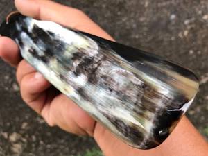 Chausse-pied en corne de buffle véritable, écologique, fait main, élégant, finition lisse, design personnalisable - Product Image 6