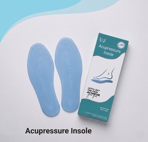 Semelle intérieure d'acupression confortable pour la thérapie de massage des pieds, soulagement de la douleur, soutien orthopédique ergonomique, absorption des chocs, ajustement universel - Product Image 2