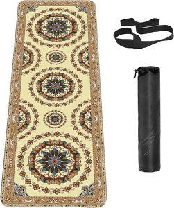 เสื่อโยคะ TPE กันลื่น พร้อมบริการตัดตามขนาด สำหรับผู้ชาย ผู้หญิง ฟิตเนส พิลาทิส ออกกำลังกายบนพื้น - Product Image 1