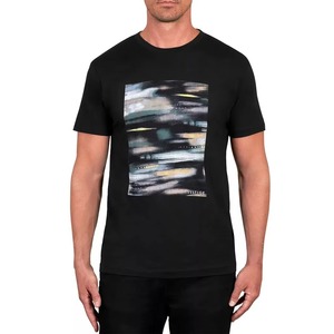 High Quality Unisex T-<b>Shirt</b> <b>100</b>% Cotton and <b>Polyester</b> Custom 3D Embossed Logo Blank O-Neck T-<b>Shirt</b> for Men - Product Image 3