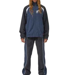 Windproof Custom Logo Reflective Jogging Tracksuit For <b>Men</b> <b>Mens</b> Windbreaker Tracksuit Nylon Soccer <b>Jacket</b> - Product Image 1