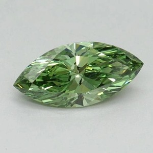 Diamante verde marquesa de corte elegante y vibrante, cultivado en laboratorio, certificado por IGI, diamante verde suelto para anillo de compromiso personalizado de 1 a 5 quilates VVS - Product Image 2