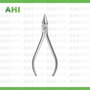 Pince orthodontique dentaire à fil léger, bec d'oiseau, en acier inoxydable, fabriquée au Pakistan - Product Image 2