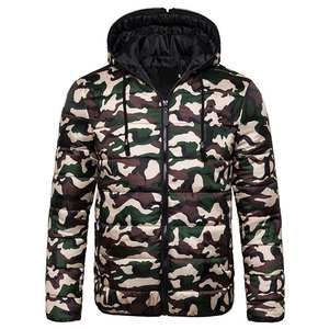 Vestes matelassées de chasse pour hommes, hiver, isolées, imperméables, à capuche, coupe-vent, respirantes, légères, pour l'extérieur - Product Image 1