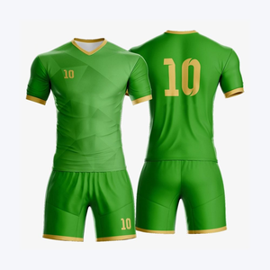 Vêtements de football en gros, ensemble maillot et short personnalisés sublimés, uniforme d'équipe, fournisseur de vêtements de sport OEM, antibactérien, unisexe - Product Image 6