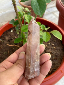 Torre de Cristal de Cuarzo Ahumado Natural, Pulida a Mano, Piedra Curativa, Proveedor OEM ODM - Product Image 4