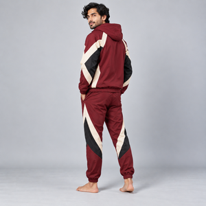 Survêtement coupe-vent pour homme avec tissu haute performance, coupe confortable, construction respirante, finition résistante à l'eau - Product Image 3