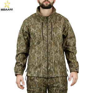 Men's Sherpa Fleece Lined <b>Camo</b> Hunting <b>Jacket</b> for Men - Product Image 2