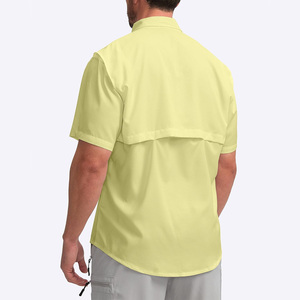 Chemises décontractées pour hommes sur mesure, tricotées, respirantes, à boutons, pour le bureau, uniformes, fabricant pakistanais, OEM, export mondial - Product Image 3