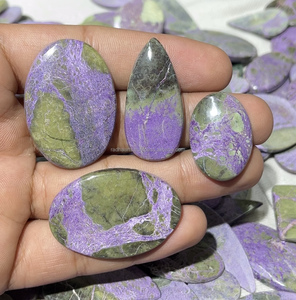 Piedra Cabujón de Stichtita Natural de Alta Calidad, Gema Suelta para Meditación, Sanación y Fabricación de Joyas, Suministros al por Mayor - Product Image 5