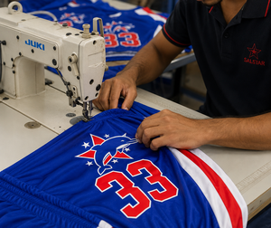 Uniforme de Fútbol Americano Unisex de Manga Corta Transpirable de Alta Calidad, Estilo Nuevo y Más Vendido, SALSTAR SPORTS 100% Poliéster - Product Image 4
