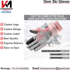 <b>Ski</b> <b>Gloves</b> Extreme Cold Weather Snow <b>Gloves</b> Thermal Waterproof Windproof Warm Fit OEM Bulk Supply - Product Image 6