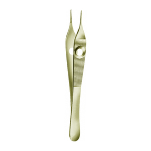 Pinzas para Tejidos Adson Rectas 1x2 Dentadas 120mm Instrumento Quirúrgico de Acero Inoxidable Alemán de Alta Calidad Manual con Certificación CE - Product Image 4