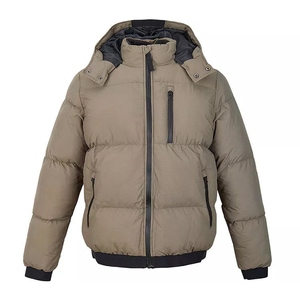 Veste d'hiver personnalisée pour homme, design rembourré, veste d'hiver chaude à capuche, vêtements d'extérieur, coupe-vent, style décontracté, approvisionnement en gros - Product Image 4