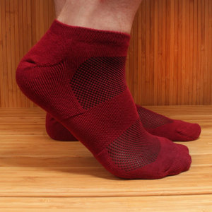 Mens Rayon from Bamboo Fiber Breathable <b>Moisture</b> Wicking Athletic Ankle <b>Socks</b> Soft Lightweight Odor Resistant Comfort Stretch - Product Image 3