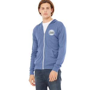 Sweat à capuche unisexe léger pour adulte avec fermeture éclair, en molleton épais, de Independent Trading Co - Product Image 2