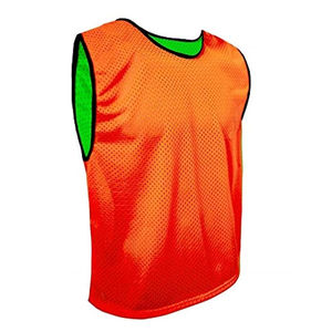 Pantalones de Entrenamiento Reversibles y Transpirables Personalizados |   Chaleco de Entrenamiento de Doble Capa de Malla para Fútbol |   Práctica de Secado Rápido de Dos Colores - Product Image 3