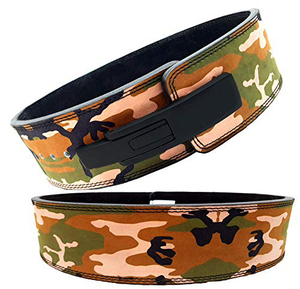 Ceinture de musculation premium 10 mm pour l'entraînement de force intensif, le soutien des squats et l'amélioration des performances des soulevés de terre - Product Image 1