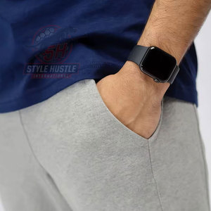 เสื้อยืดคอวีผู้ชาย ผ้าฝ้าย ทรงเข้ารูป แขนสั้น สำหรับขายออนไลน์ - Product Image 3