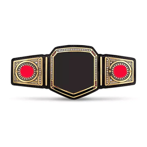 Cinturón de Campeonato de Artes Marciales Mixtas (MMA), Kick Boxing, Lucha Libre y Boxeo de Cuero de Primera Calidad con Logotipo Personalizado a Precio Económico - Product Image 4