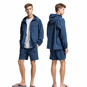 Chest Pocket Windbreak Tracksuits Letterman Waterproof Rain <b>Pants</b> Windbreaker Mountain Tracksuit Men's Letterman Rain Jacket - Product Image 3