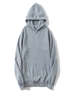 Ensemble sweat-shirt et short gris pour homme, tenue décontractée assortie, couleur unie, sweat-shirt en molleton français, ensemble pour l'automne - Product Image 2