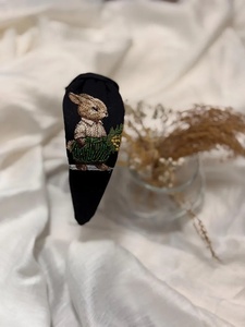 Diademas de Calidad de Exportación con Cuentas Decorativas para el Día de Pascua, para Niñas y Mujeres, para Vestir en la Noche, Personalizables en Tela y Colores - Product Image 5