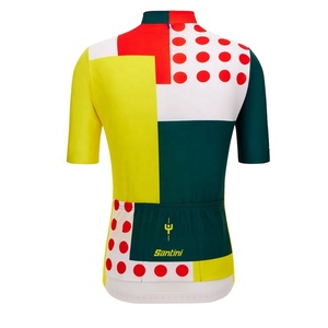 Jersey de Ciclismo Personalizado para Hombre, Talla Estadounidense, Manga Corta, con 3 Bolsillos Traseros, Absorbe la Humedad, Colores Personalizados - Product Image 3