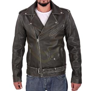 Veste en cuir pour homme au design tendance, vente en gros, sur mesure, mode streetwear à prix avantageux - Product Image 3