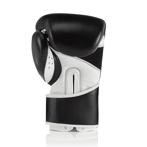 Gants de boxe en cuir véritable sur mesure OEM avec lacets, évacuation de l'humidité, excellente protection, cuir de vachette, prix de gros - Product Image 2